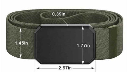 Tactical Belt with Custom Engraved Buckle
