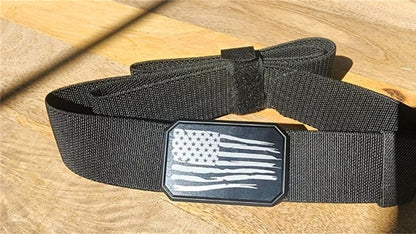 Tactical Belt with Custom Engraved Buckle