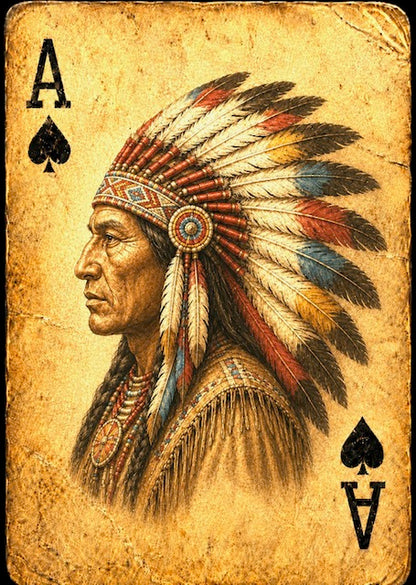 (People) Playing Cards for Wide Brim Hats