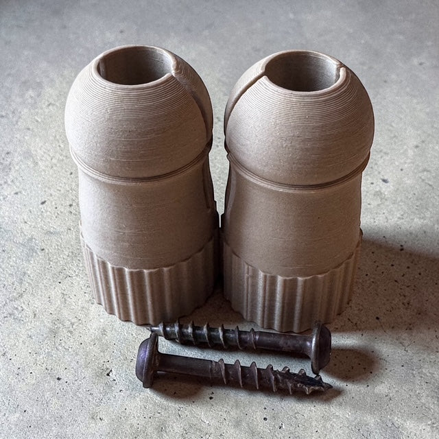 Antler Adapter for 3D Printed Skulls